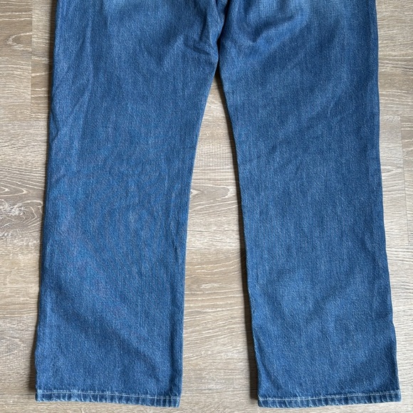 FRAME Denim Le Jane Atrium Crop Jean In Blue 30 - Picture 13 of 13